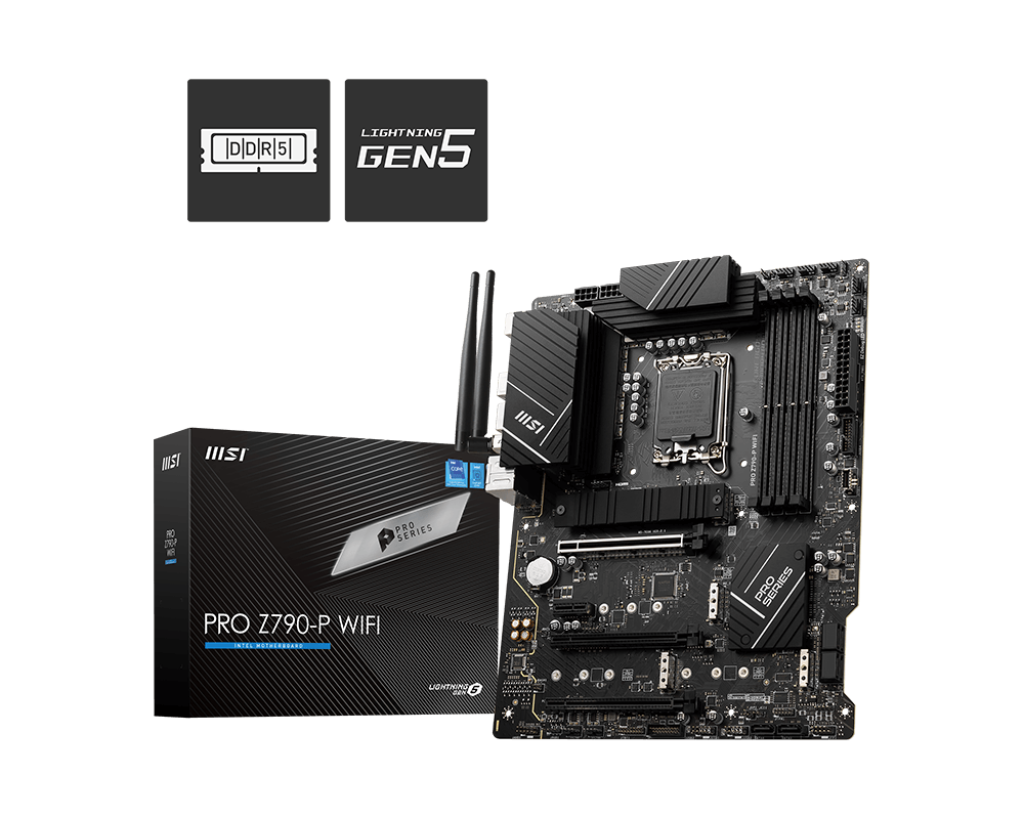 MSI PRO Z790-P WIFI DDR5 7000MHZ(OC) M.2 ATX 1700p