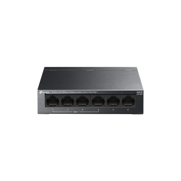 TP-LINK LS106P 6PORT 10/100 YÖNETİLEMEZ POE SWITCH