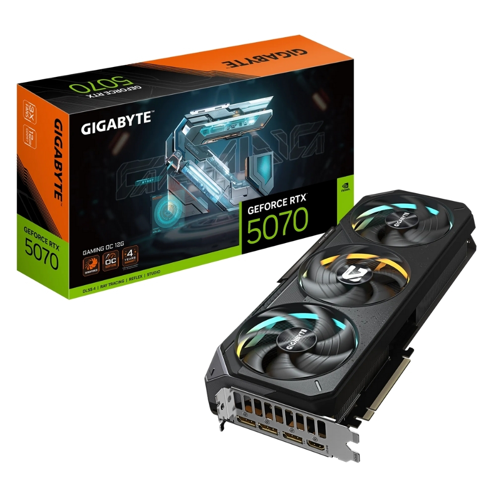 GIGABYTE RTX5070 GAMING OC GV-N5070GAMING OC-12GD 12GB GDDR7 192BIT