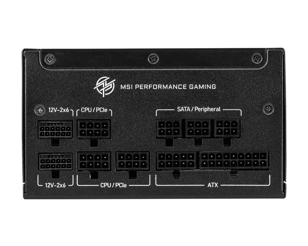 MSI MPG A1000GS PCIE5 1000W 80+ GOLD FULL MODULER