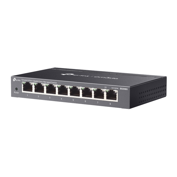 TP-LINK ES208G 8PORT KOLAY YÖNETİLEBİLİR SWITCH