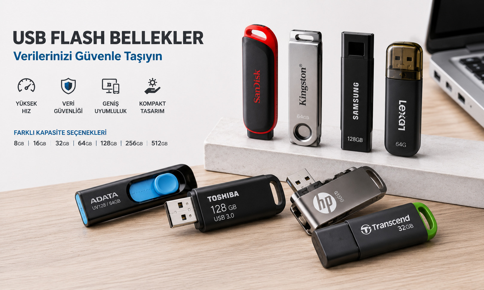 USB Flash Bellekler